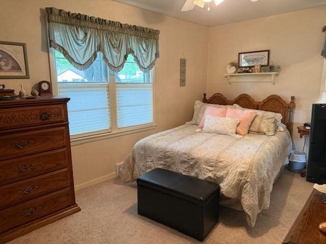 106 Morningside Rd, Albert Lea, MN 56007 - carpeted bedroom featuring ceiling fan and baseboards