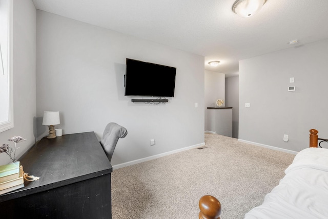 8857 152nd Ln NW, Ramsey, MN 55303 - home office featuring carpet flooring and baseboards
