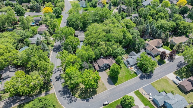 7712 Bester Ave, Inver Grove Heights, MN 55076 - aerial view of property and surrounding area featuring nearby suburban area