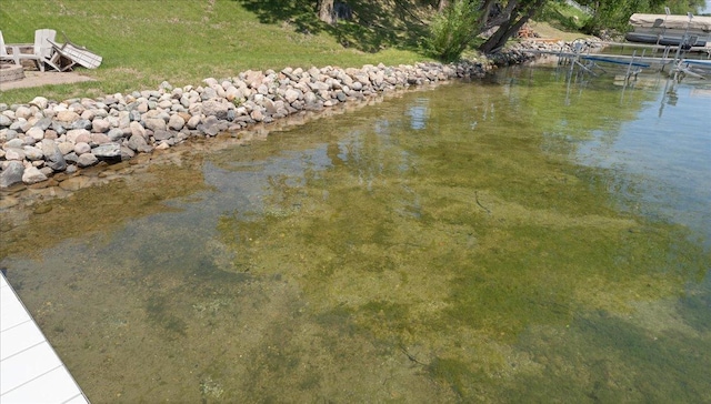 1219 Latoka Dr SW, Alexandria, MN 56308 - water view with a dock