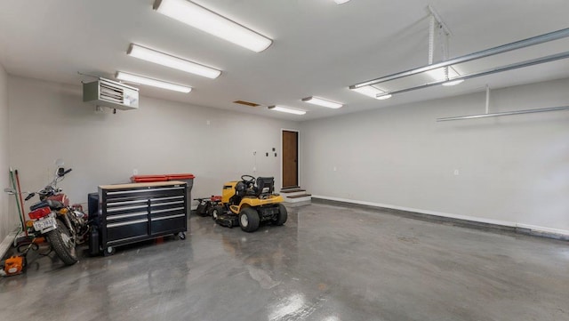 1219 Latoka Dr SW, Alexandria, MN 56308 - garage featuring a heating unit