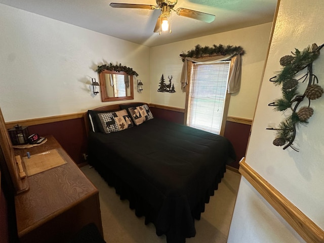 310 7th Ave NE, Roseau, MN 56751 - bedroom featuring a ceiling fan