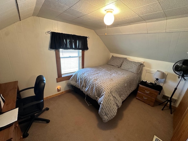 310 7th Ave NE, Roseau, MN 56751 - carpeted bedroom with vaulted ceiling