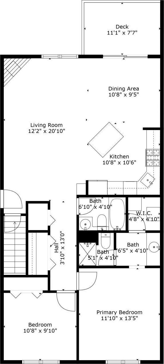 4277 Oakmede Ln Unit 62C, White Bear Twp, MN 55110 - home floor plan