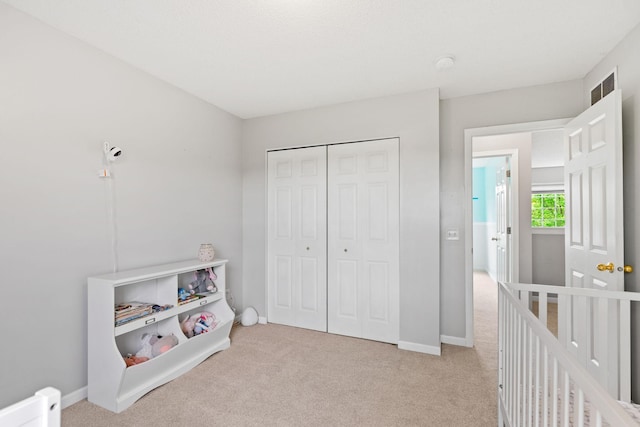 27385 Millicent Ln, Chisago Lake Twp, MN 55013 - carpeted bedroom featuring baseboards and a closet