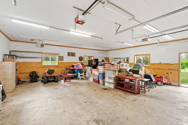 27385 Millicent Ln, Chisago Lake Twp, MN 55013 - garage featuring a garage door opener