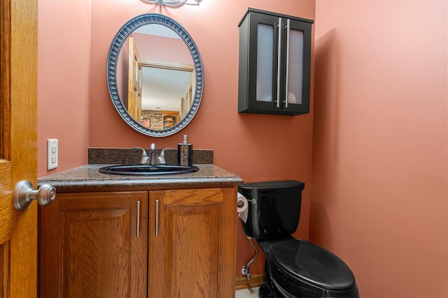 500 Mackubin Cir, Shoreview, MN 55126 - half bath with vanity and toilet