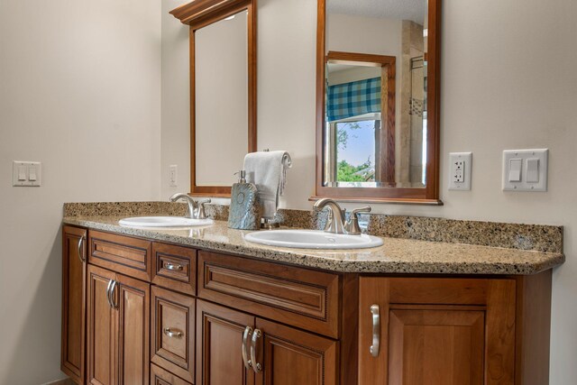 500 Mackubin Cir, Shoreview, MN 55126 - bathroom featuring double vanity