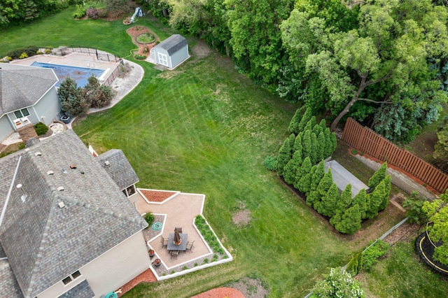 500 Mackubin Cir, Shoreview, MN 55126 - view from above of property