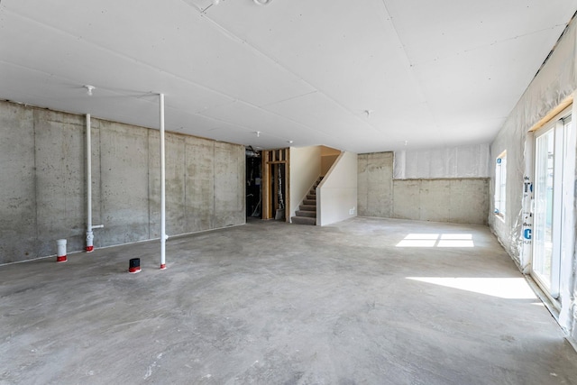13430 Cadogan Way, Rosemount, MN 55068 - below grade area with stairway