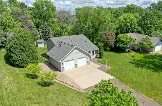 8790 212th St N, Forest Lake, MN 55025 - view from above of property