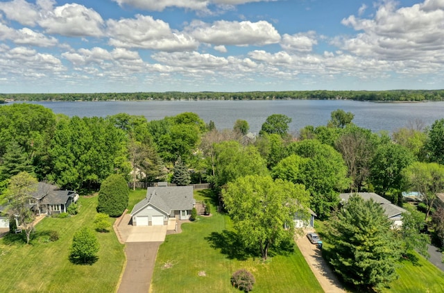 8790 212th St N, Forest Lake, MN 55025 - view from above of property featuring a nearby body of water