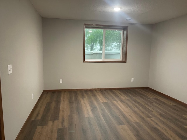 22 Jayvee Ln, Lake Sarah Twp, MN 56132 - empty room with dark wood-style flooring and baseboards