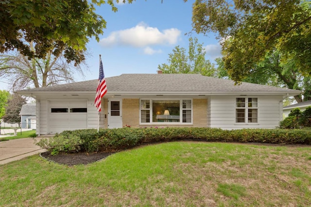 706 9th Ave SW, Faribault, MN 55021 - ranch-style home featuring a garage, a front lawn, and concrete driveway