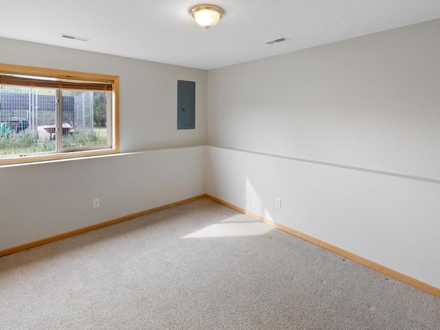 11023 171st Ave SE, Becker, MN 55308 - empty room with electric panel, carpet, and baseboards