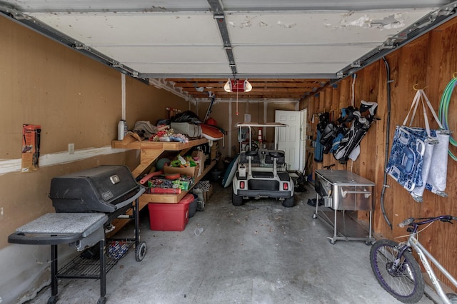 8012 Par Five Dr, South Harbor Twp, MN 56359 - garage with a garage door opener