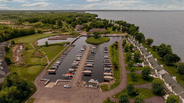 8012 Par Five Dr, South Harbor Twp, MN 56359 - drone / aerial view of a nearby body of water