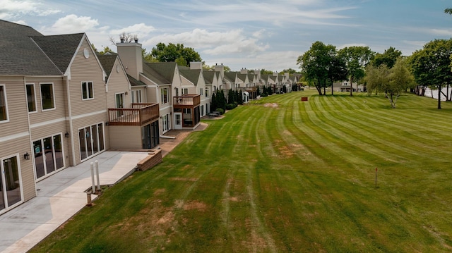 8012 Par Five Dr, South Harbor Twp, MN 56359 - view of home's community with a residential view and a lawn