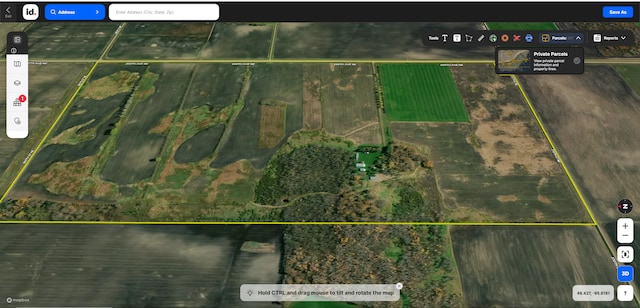 37165 300th Ave NE, Rollis Twp, MN 56724 - map / location with property boundaries highlighted