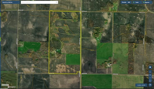 37165 300th Ave NE, Rollis Twp, MN 56724 - map / location with property parcel outlined