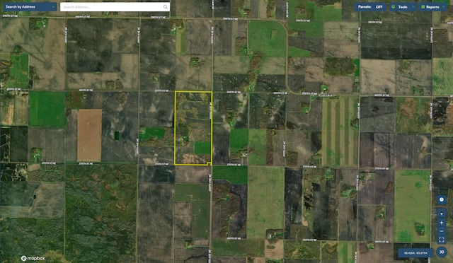 37165 300th Ave NE, Rollis Twp, MN 56724 - map / location featuring property boundaries highlighted
