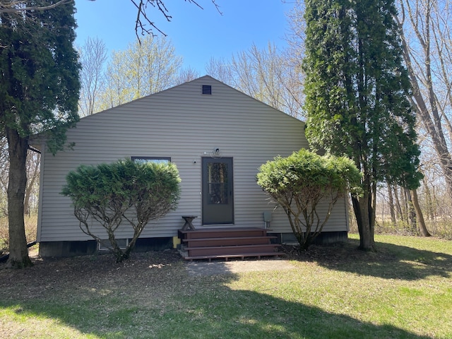 37165 300th Ave NE, Rollis Twp, MN 56724 - view of front of home featuring a front lawn and entry steps