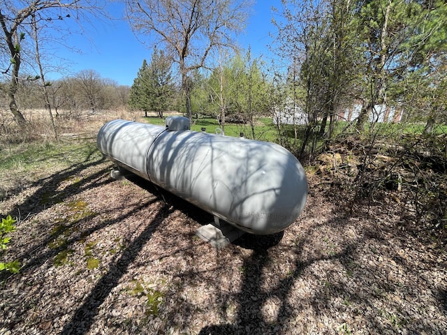 37165 300th Ave NE, Rollis Twp, MN 56724 - exterior view of heating fuel tank