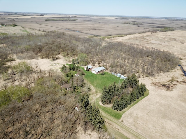 37165 300th Ave NE, Rollis Twp, MN 56724 - aerial overview of property's location with rural landscape