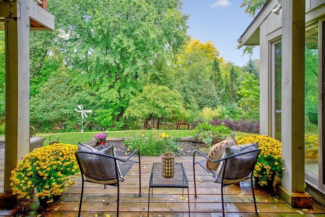 view of patio