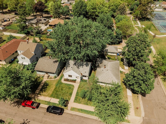 1651 5th St E, Saint Paul, MN 55106 - aerial perspective of suburban area