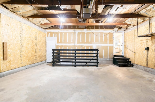 8464 Greenwood Dr, Mounds View, MN 55112 - basement with a garage