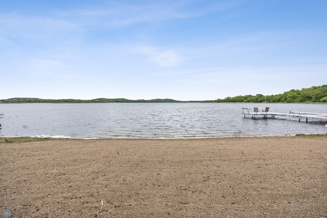 24527 Twilight Ln, Lida Twp, MN 56572 - water view with a dock