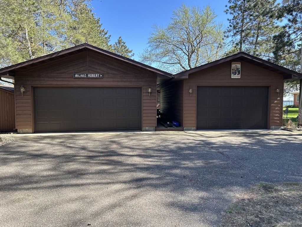 6769 County Road 13, Lake Edward Twp, MN 56468 - view of front of home featuring a garage