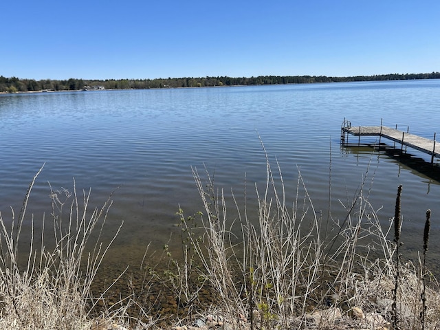 6769 County Road 13, Lake Edward Twp, MN 56468 - dock with a water view