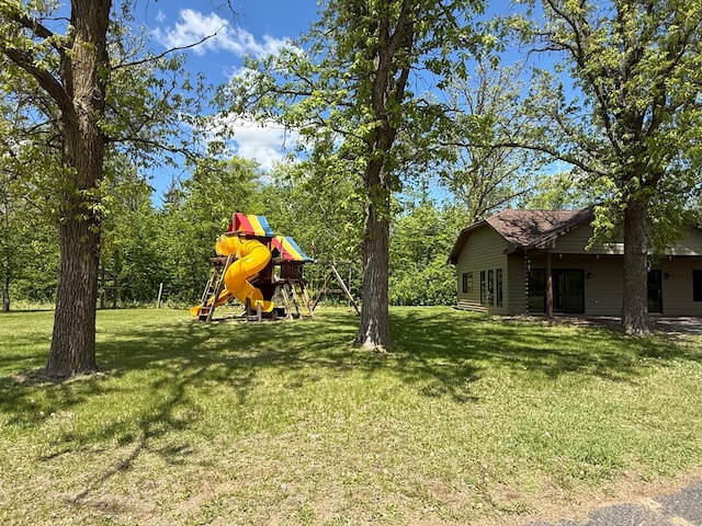 50429 245th Ave, Staples Twp, MN 56479 - view of green lawn featuring a playground