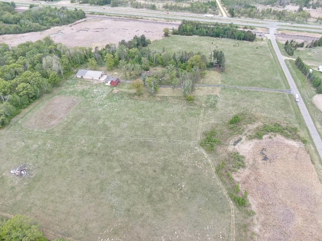 50429 245th Ave, Staples Twp, MN 56479 - aerial view of property's location with rural landscape