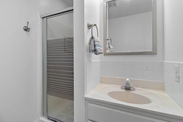 216 Crestview Cir, Jordan, MN 55352 - full bathroom with a stall shower and vanity