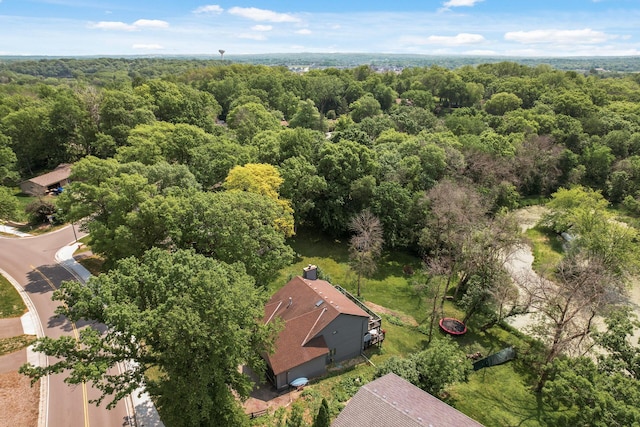 15657 Fish Point Rd SE, Prior Lake, MN 55372 - drone / aerial view of a heavily wooded area