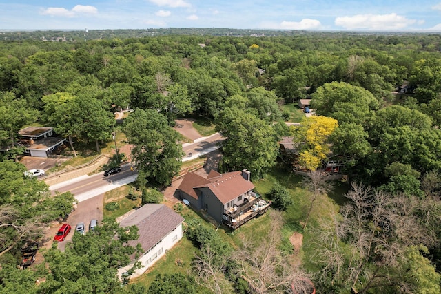 15657 Fish Point Rd SE, Prior Lake, MN 55372 - drone / aerial view of a heavily wooded area