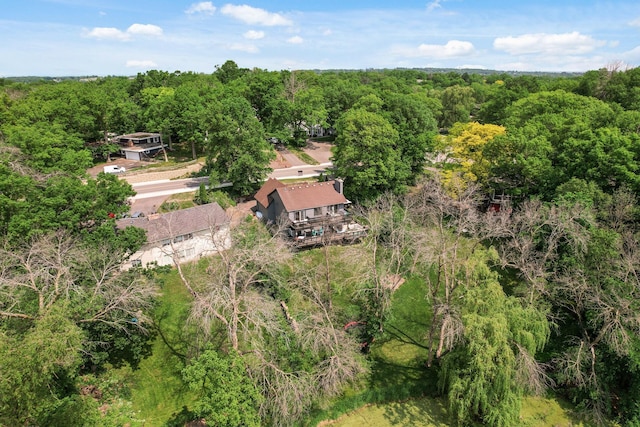 15657 Fish Point Rd SE, Prior Lake, MN 55372 - aerial view of property and surrounding area with a forest