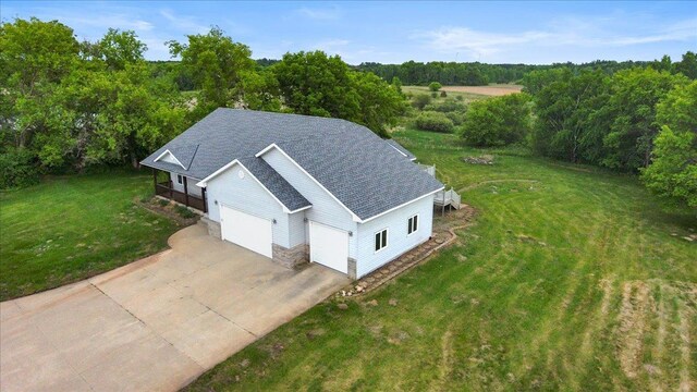 25809 Virgo St NE, Oxford Twp, MN 55079 - view from above of property