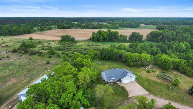 25809 Virgo St NE, Oxford Twp, MN 55079 - view of rural area with a heavily wooded area