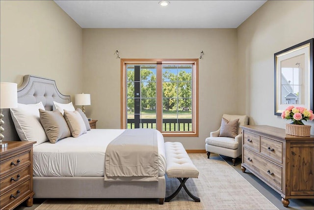 25809 Virgo St NE, Oxford Twp, MN 55079 - bedroom featuring baseboards and recessed lighting