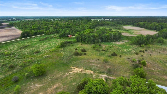 25809 Virgo St NE, Oxford Twp, MN 55079 - view of property location featuring rural landscape and a forest