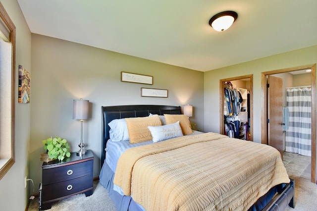 1756 34th St NE, Sauk Rapids, MN 56379 - carpeted bedroom with a walk in closet and a closet