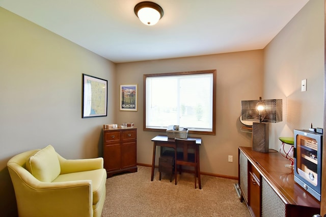 1756 34th St NE, Sauk Rapids, MN 56379 - office space with light colored carpet and baseboards