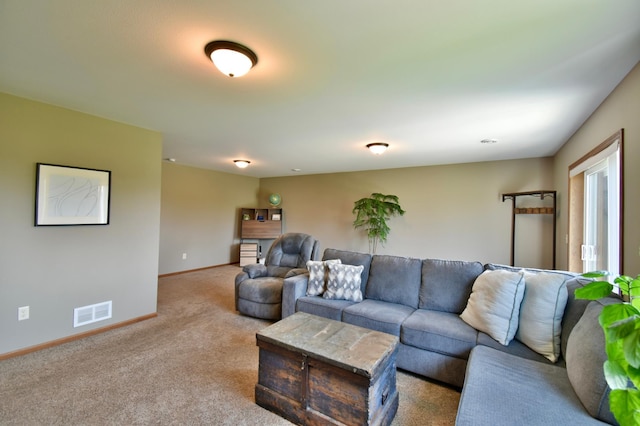 1756 34th St NE, Sauk Rapids, MN 56379 - carpeted living room with baseboards