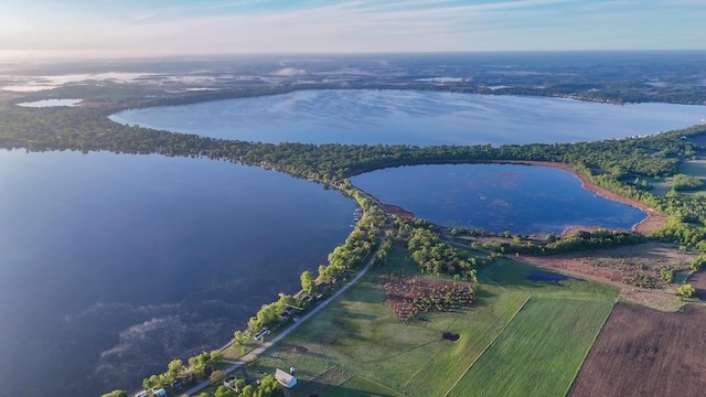 13155 Lake Sallie Dr, Lake View Twp, MN 56501 - aerial view of property's location featuring a nearby body of water