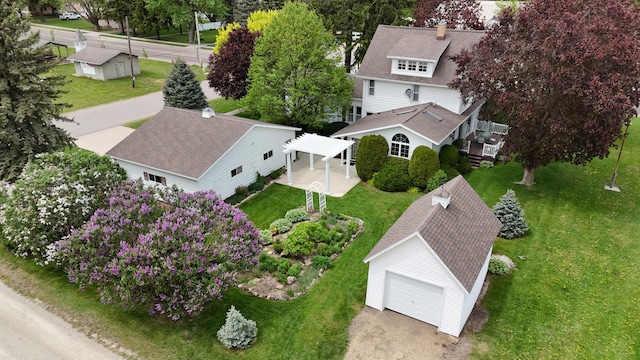 402 Main St, Racine, MN 55967 - view from above of property