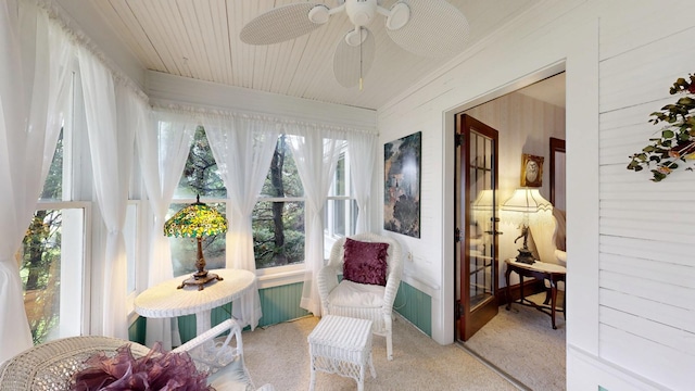 402 Main St, Racine, MN 55967 - sunroom featuring carpet